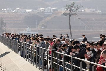 Peringatan Bencana Fukushima Ke-15 Jepang Gelar Doa Bersama