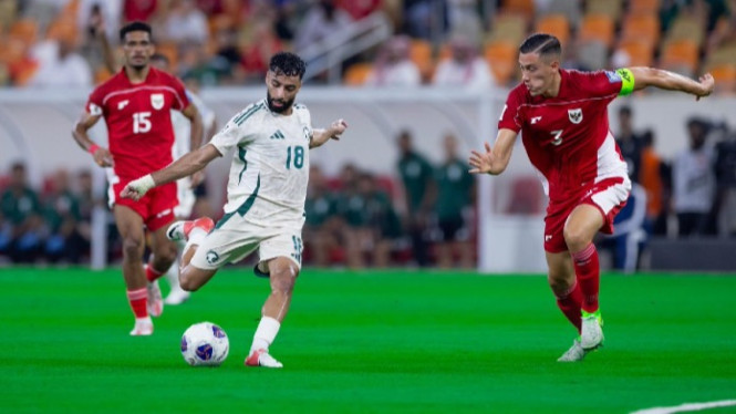 Timnas Indonesia Menang Dramatis Lawan Arab Saudi Malam Ini